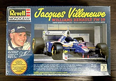 MODEL KIT REVELL WILLIAMS RENAULT FW 19 1:24 Jacques Villeneuve World Champion • $29.95