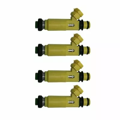 MAZDA RX8 MX5 MIATA TURBO 43lb 450cc YELLOW FUEL INJECTORS 195500-4450 UK • $171.03