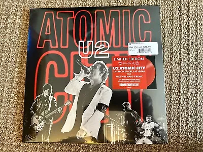 U2 Atomic City U2/UV Live @ Sphere Las Vegas RSD 2024 Mike Will Remix RED Vinyl • $37