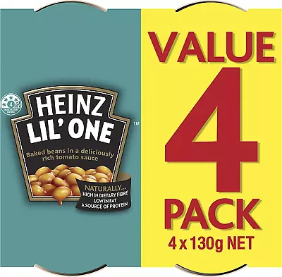 Heinz Canned Baked Beans In Tomato Sauce 4 Pack 4X130G • $8