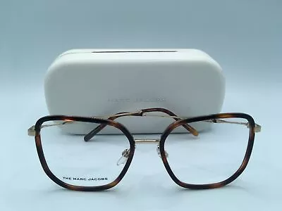 Marc Jacobs Marc 537 Women's Havana Frame Demo Lens Square Eyeglasses 53MM • $44.99