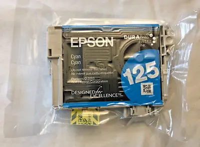 Epson 125 /T1252 Cyan Dura Brite Ultra Ink Brand New Sealed • $4.99