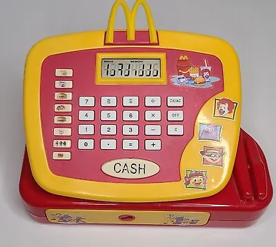 2004 McDonalds Talking Toy Electronic Cash Register Pretend Play Works As Is • $12