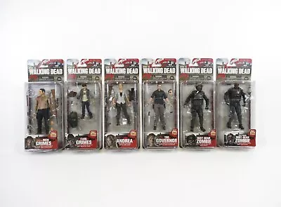 The Walking Dead McFarlane Figure Lot - Series Four 4 - Complete Set Of 6 • $75