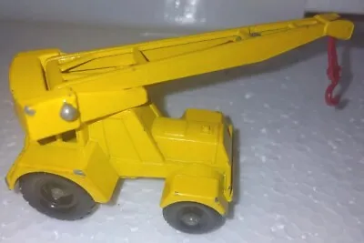 1960 Lesney Matchbox Original Box Series No 11 YELLOW JUMBO CRANE  F65 • $3.99