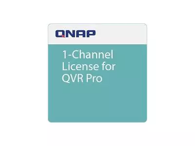 QNAP LIC-SW-QVRPRO-1CH QNAP QVR Pro 1 Channel License (QVR Pro Gold Is Required) • $84.99