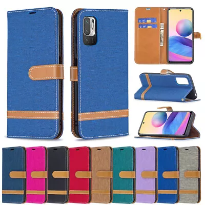 Retro Wallet Leather Flip Cover Case For Xiaomi Redmi Note 12 Note 11 Note 10 4G • $18.69