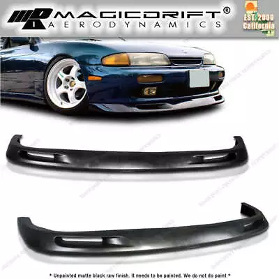 For 95 96 Nissan 240sx S14 ZENKI Silvia Front Bumper Lip Body Kit Urethane JDM • $136.99