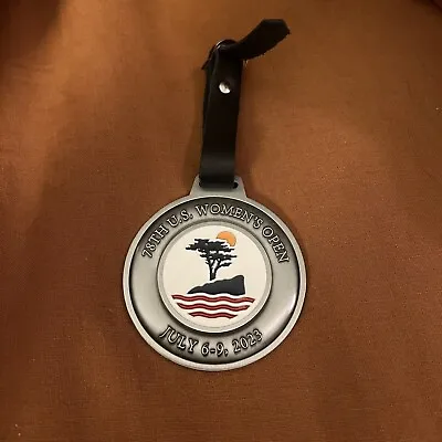 Official LPGA 78th US Women's Open July 6-9 2023 Pebble Beach Medallion Bag Tag • $45