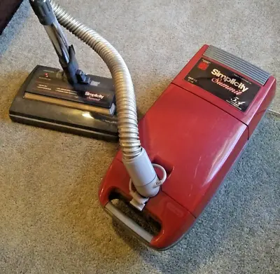 $459.99 • Buy Simplicity Summit Model 8100 Vacuum Cleaner Vintage Kenmore 5.4 Whirlpool RARE