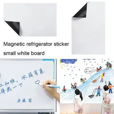 Small Magnetic Whiteboard For Fridge A5 Dry Wipe Memo Mini Pen Board Board L3 • £3.78