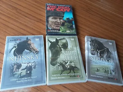 Horse Racing DVD Bundle =  4 X DVDs  All BRAND NEW AND SEALED • £14.99