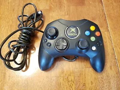 $12.99 • Buy Original Xbox Controller - Black, S Type, Custom Paint, NO BREAKAWAY, UNTESTED