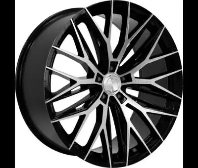 24 Inch 24x10 Lexani ARIES Machined Face Wheels Rims 5x5 5x127 +38 • $2271.72