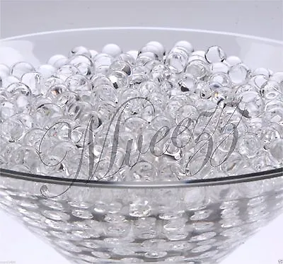 £2.99 • Buy 5 Packs Water Beads Soil Bio Gel Ball Crystal Wedding Centrepiece Vase Filler