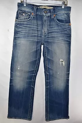 BIG STAR Pioneer Boot Cut Bootcut Jeans Mens Size 32 Blue Meas. 32x31 • $21.99