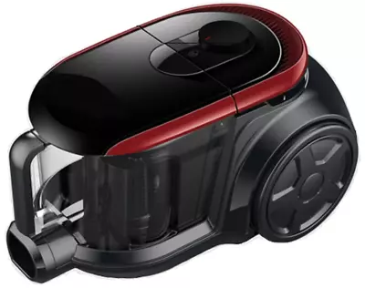 New Gold-tec Bagless  1600w Cylinder Vacuum Cleaner/hoover Black/red • £69.99