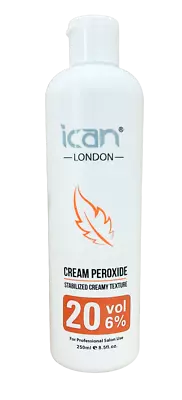 CREAM PEROXIDE STABILIZED CREAMY TEXTURE 250ml VOL 20 6% • £4.49