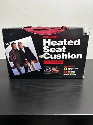 Dearfoams NEW 250 Sq In Red Microwave Heated Seat Cushion • £9.64