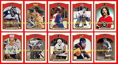 CUSTOM MADE Hockey Art Cards Many Obscure Players 63 Diff Series 4 YOU PICK • $1.88