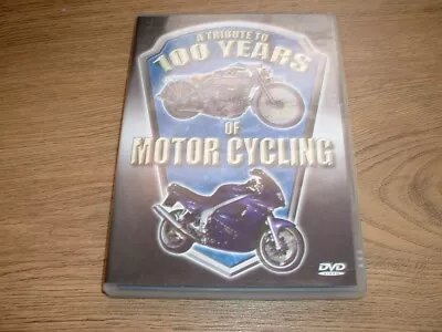 A Tribute To 100 Years Of Motor Cycling DVD - Very Good Condition • £1.79