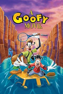 1995 Disney A Goofy Movie Movie Poster 11X17 Max PJ Peter 🍿 • $12.93