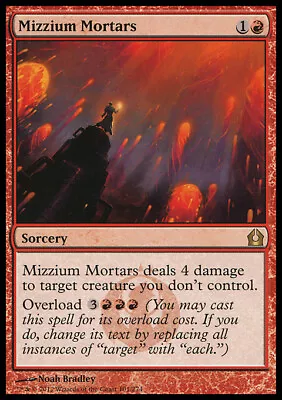 MTG Magic The Gathering Mizzium Mortars (101/286) Return To Ravnica LP • $0.99