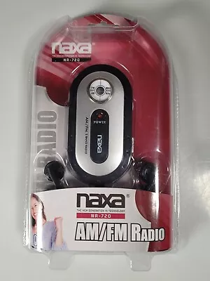 Naxa NR-720 AM/FM Mini Pocket Radio (Black) *New* • $9.99