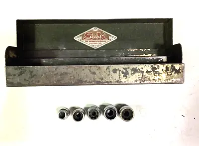 (d) Vintage SK 1/4  Socket Box With 5 Sockets • $35