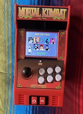 WORKING Mortal Kombat Klassic Mini Arcade Game Console Midway 09626 Color Screen • $39.95