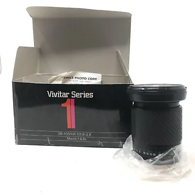 VIVITAR Series 1 28-105mm F/2.8-3.8 Macro 1:6 8x Lens EXCELLENT SHAPE! FREE S/H! • $250