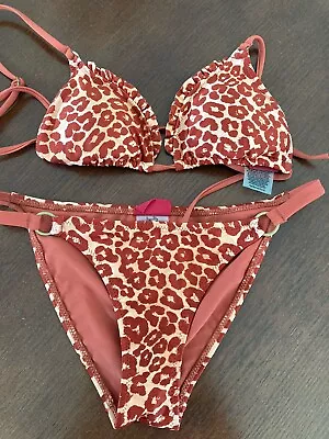 Tigerlily Leopard  Bikini Size XS  (Size 8) • $45