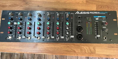 £86 • Buy Alesis Multimix 10 Wireless 10-channel Rackmount Mixer With Bluetooth