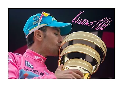 £31.97 • Buy Vincenzo Nibali Reproduction Signed A4 Poster Print. Choice Of Frame.
