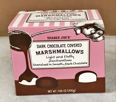 🔥 Trader Joe's Dark Chocolate Covered Marshmallows 🔥 DELICIOUS AND FRESH NEW • $7.99