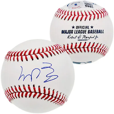 Manny Ramirez Autographed Official Mlb Baseball Boston Red Sox Beckett Qr 200881 • $229