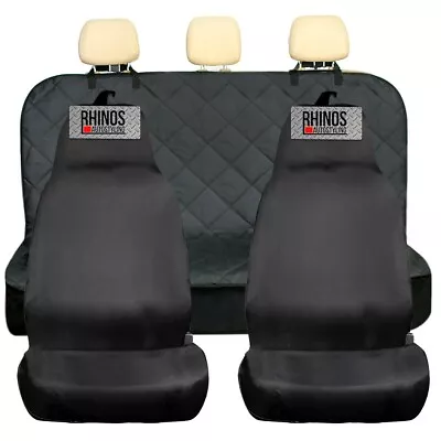 For Volvo Xc90 (2017+) - Full Set Of Front Heavy Duty + Quilted Rear Seat Covers • $42.24