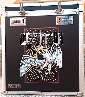 VAULTZ - COMBINATION VINYL RECORD STORAGE BOX W/ Led Zeppelin Logo • $46