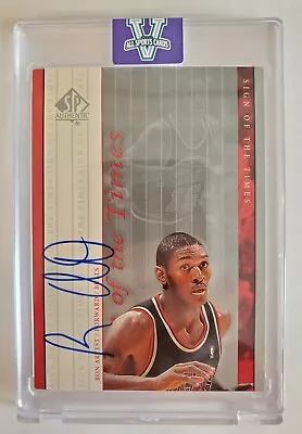 2000 SP AUTHENTIC SIGN OF THE TIMES  RON ARTEST AUTOGRAPH AUTO Metta World Peace • $0.99