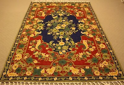   Large Persian Handmade Wool Rug Carpet RunnerAntique Oriental Home Decor 6x4 • $990