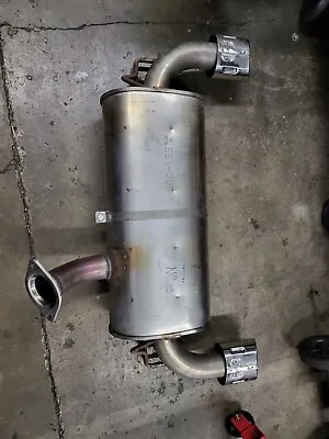 08-15 Mitsubishi Lancer EVO X OEM Exhaust Under 3000 Miles • $499