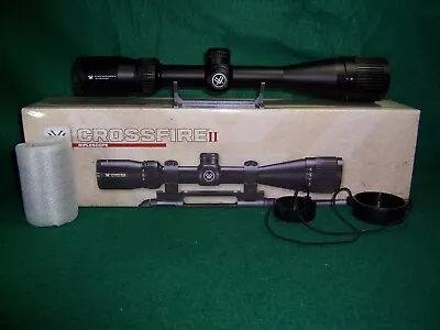 VORTEX CROSSFIRE II Rifle Scope 4-12X40 AO 1  Tube Dead Hold BDC Matte NIB • $40