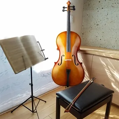 4/4 Retro Style Cello Case Bow Rosin • $236.36