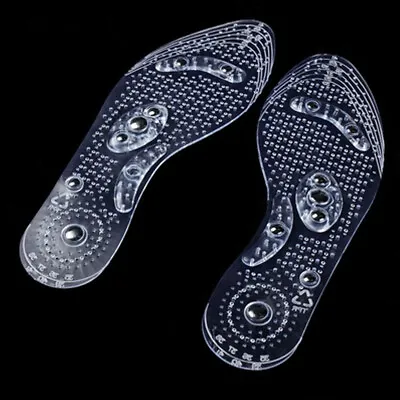 Orthotic Insoles For Arch Support Plantar Fasciitis Flat Feet Magnetic Insoles • £3.79