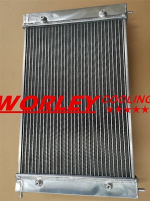 £123.24 • Buy 2Row ALUMINUM RADIATOR FOR VW CORRADO SCIROCCO JETTA GOLF GTI MK2 1.8 16V 86-92