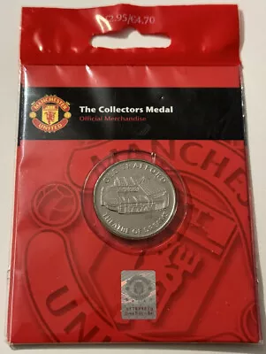 Official Manchester United Collectors Medal Theatre Of Dreams New In Packaging • £2