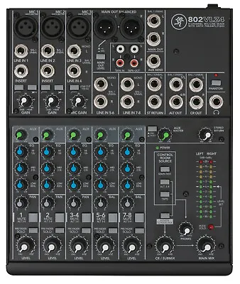 Mackie 802VLZ4 8-Channel Ultra Compact Mixer • $175.99