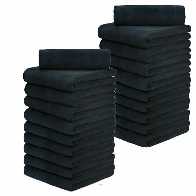 Bulk Edgeless Microfiber Towels Cleaning Towel Plush 16x16  380 Gsm Lint Free • $365