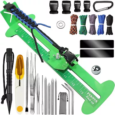 Paracord Bracelet Jig Kit Paracord Tool Kit Length Weaving DIY Craft Maker Tool  • $49.90