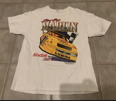 Vintage 1994 Kodak Sterling Martin Nascar Monte Carlo T-Shirt Racing Shirt • $16.14